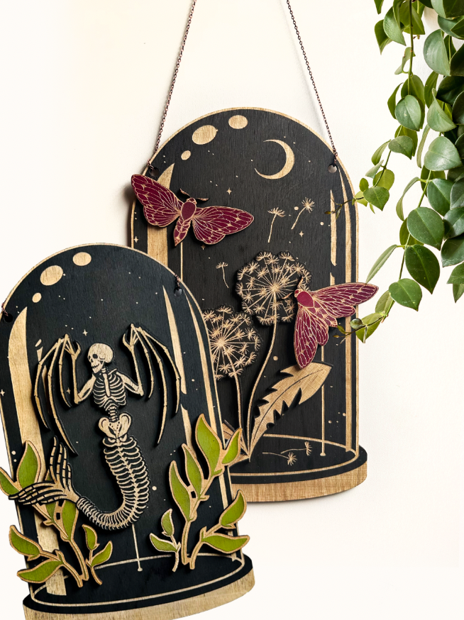 Dandelion Moth Curiosities Dome