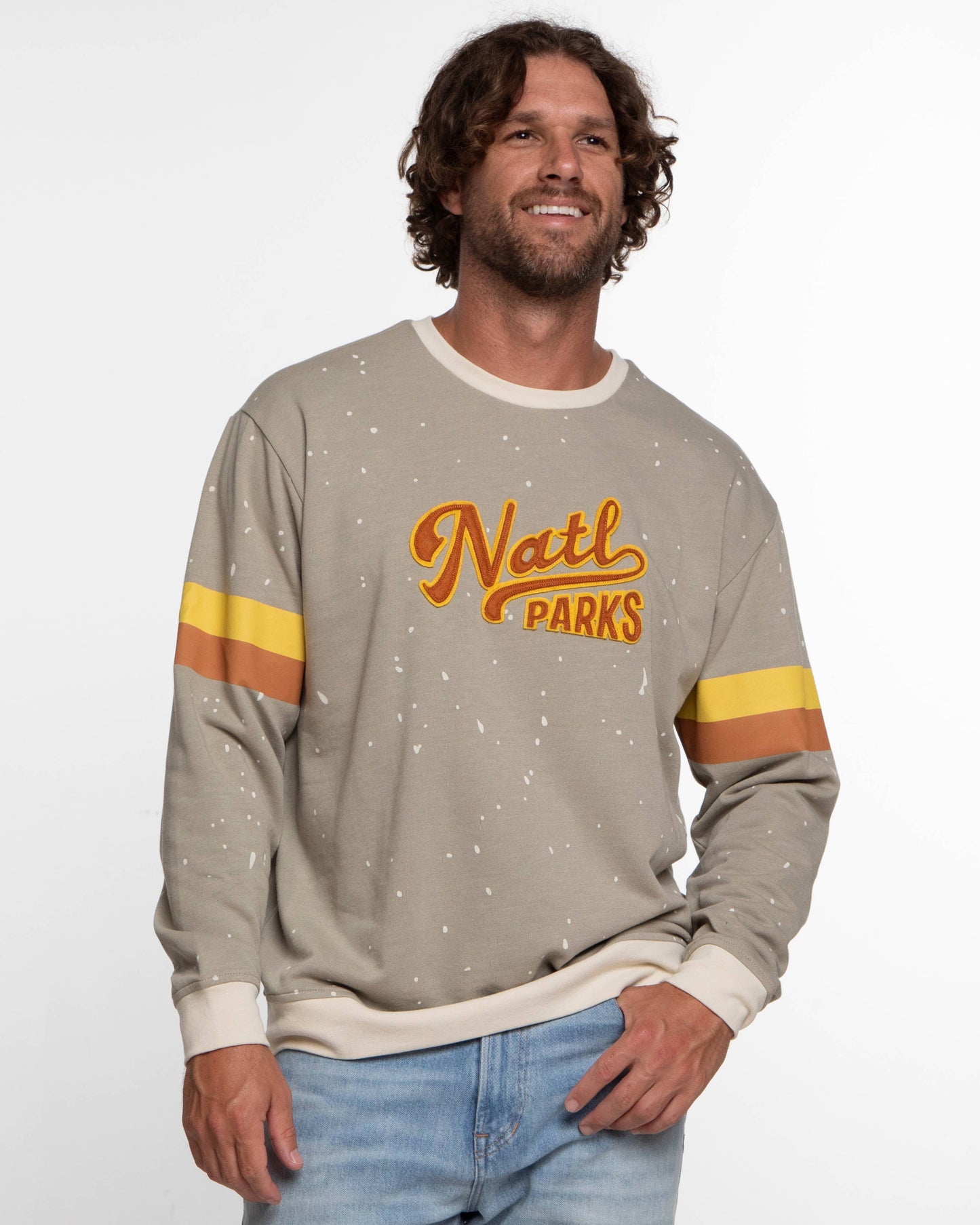 National Parks Banded Arm Sweatshirt