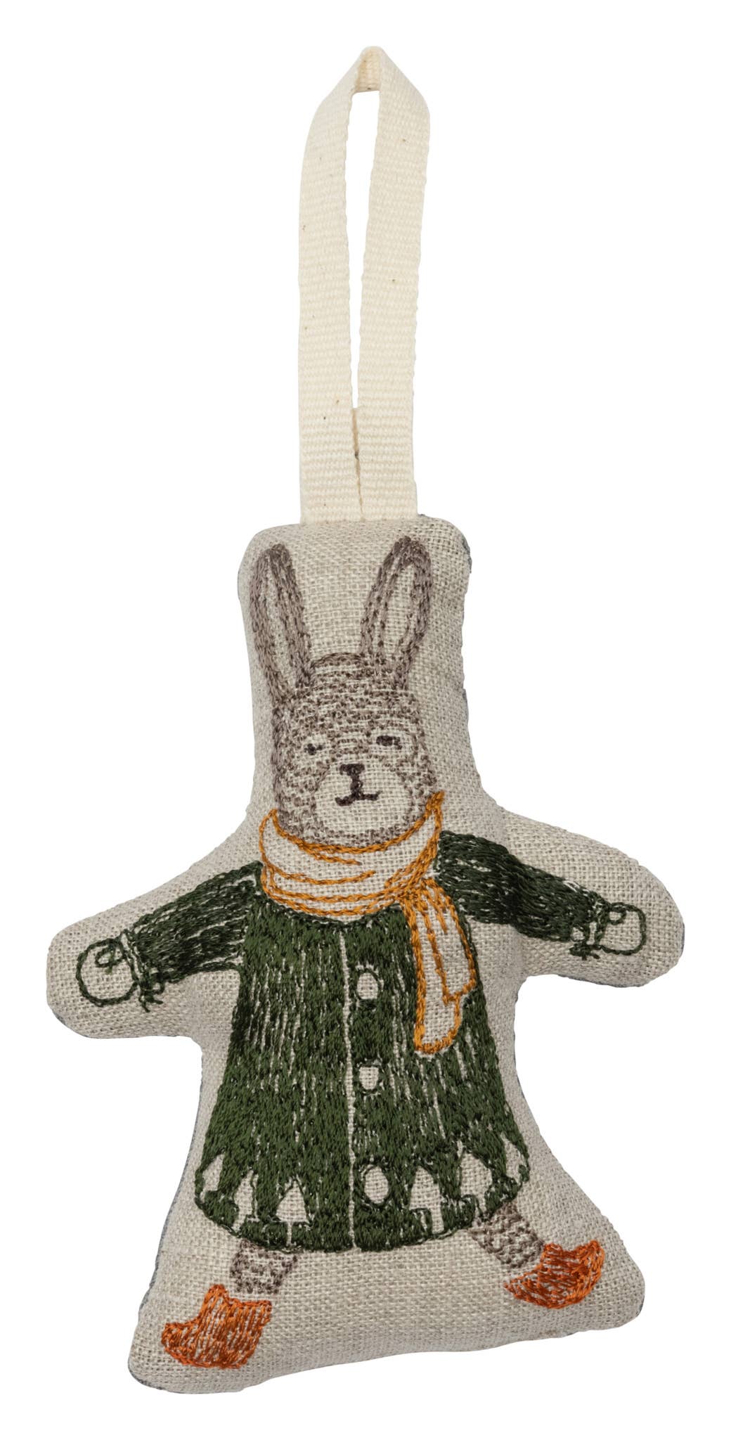 Snow Angel Bunny Ornament
