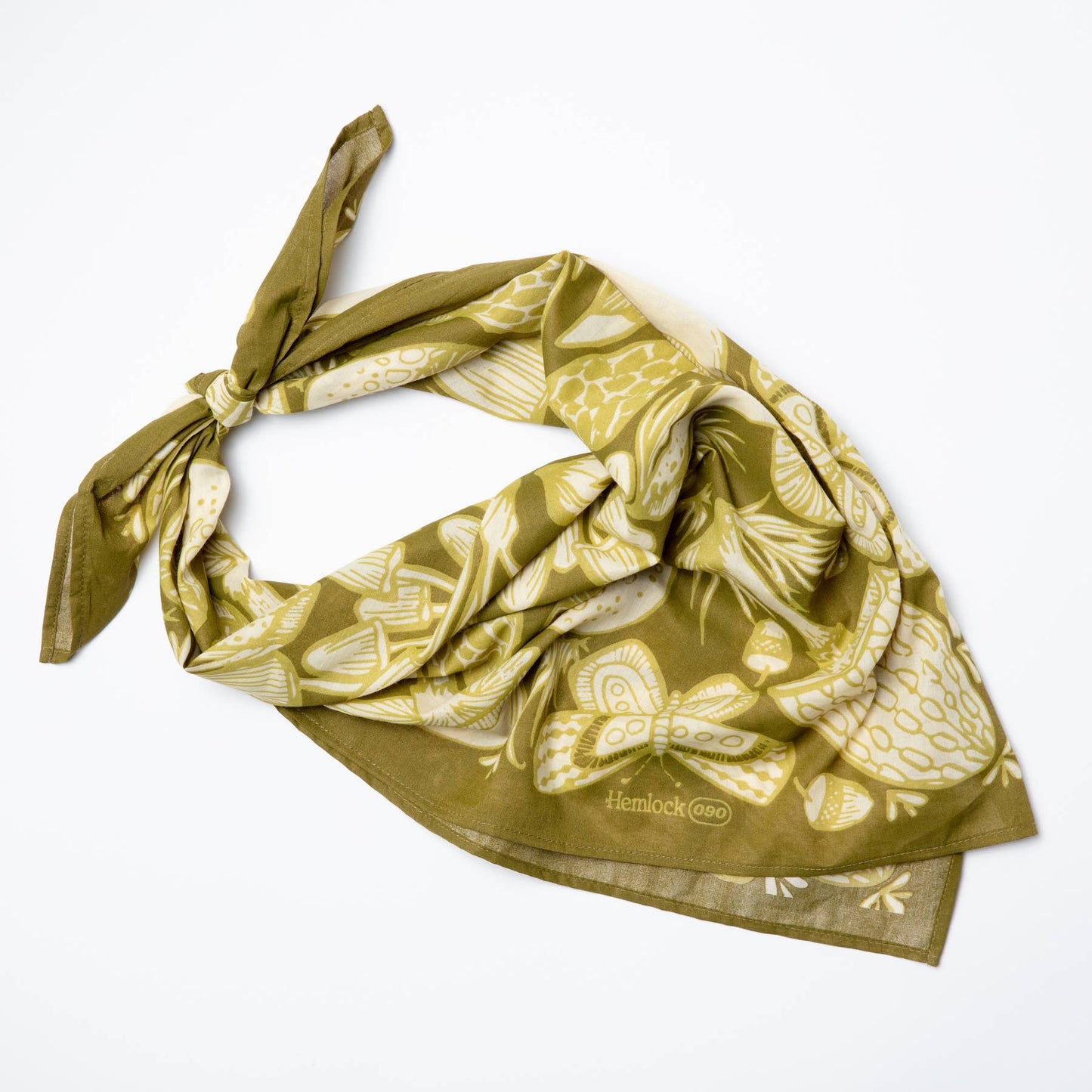 Large Wild Mushrooms Bandana