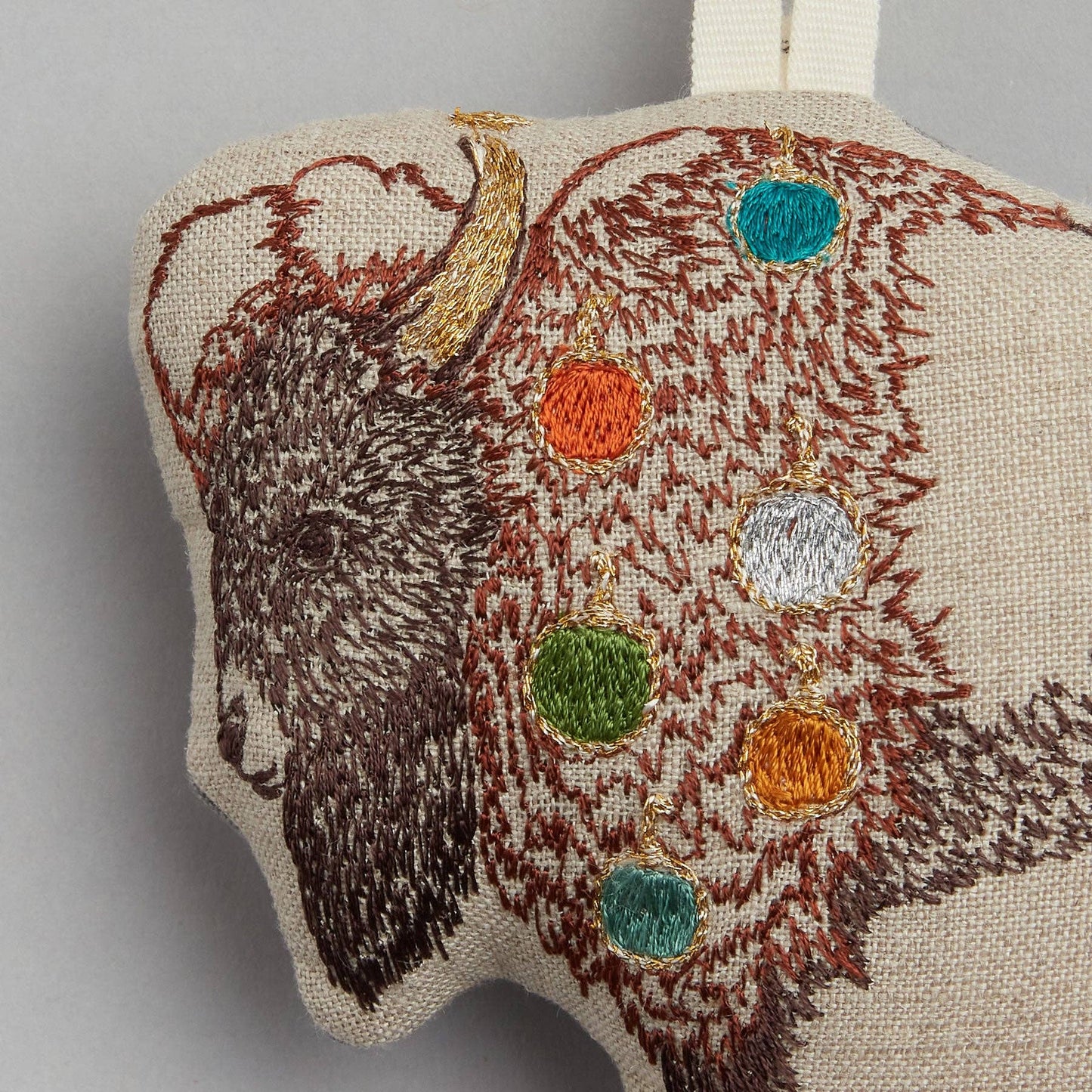 Bison with Ornaments