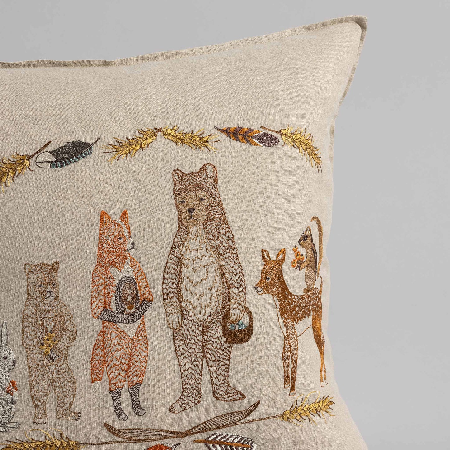 Woodland Welcome Pillow: Pillow Cover with Insert