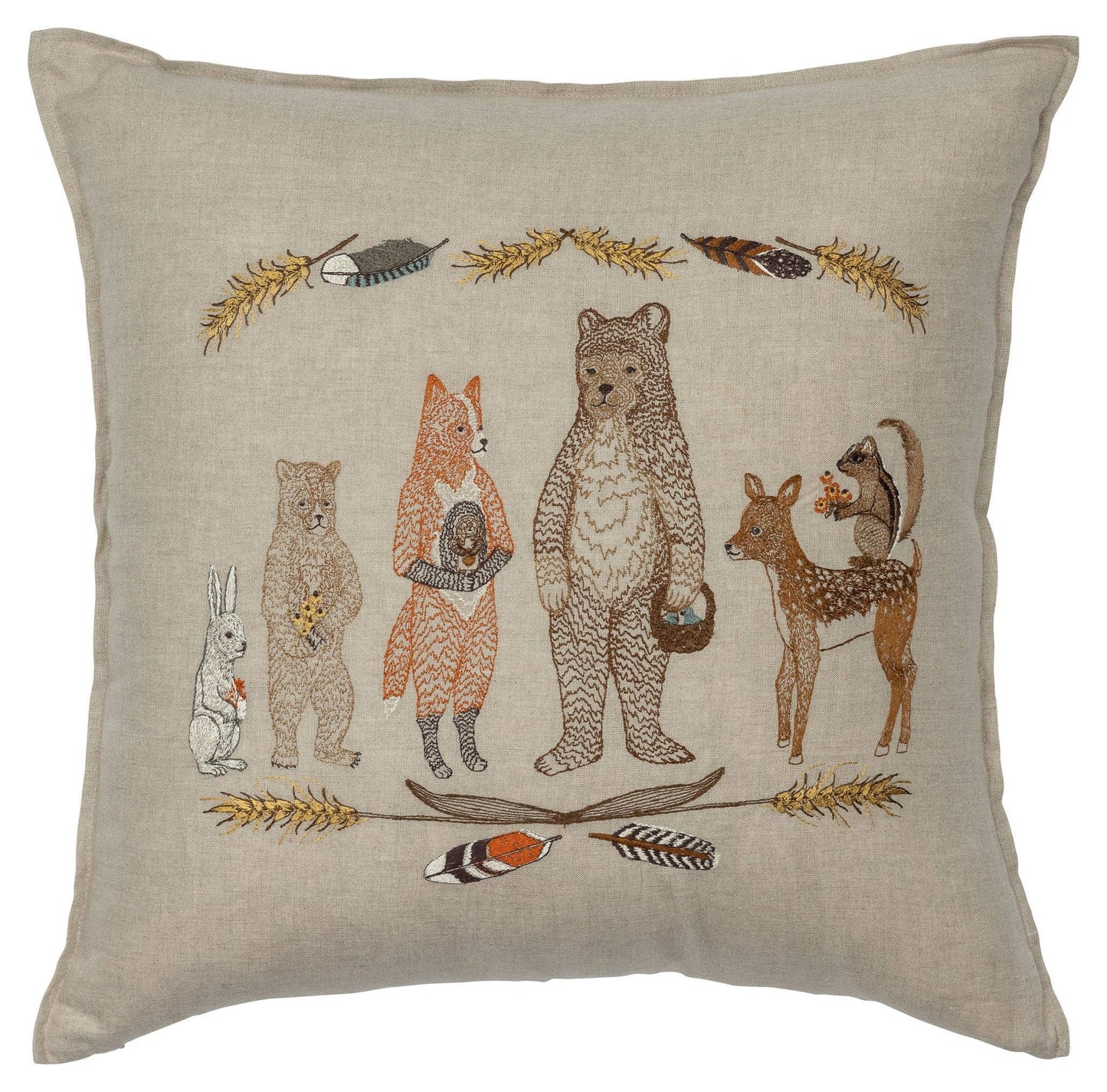Woodland Welcome Pillow: Pillow Cover with Insert