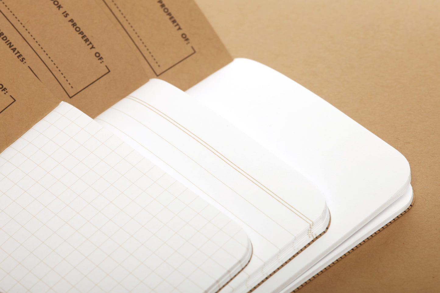 Field Notes Original Kraft Notebook 3-Pack
