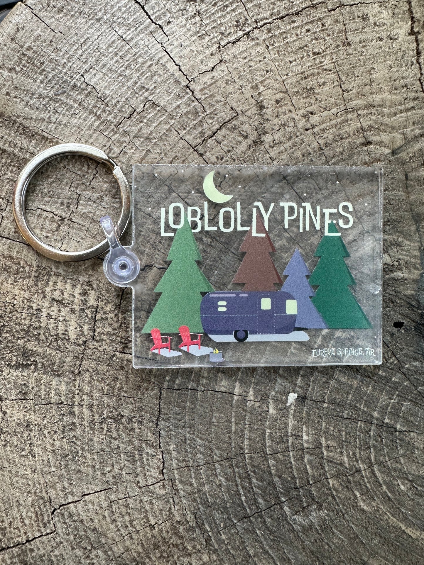 Airstream Camp Keychain