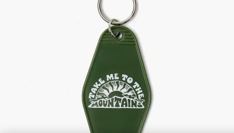 Take Me To The Mountains Keychain