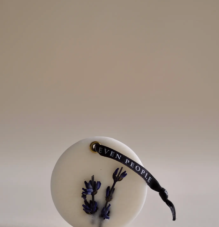 Natural Soy Wax Bar Freshener with Botanical Elements