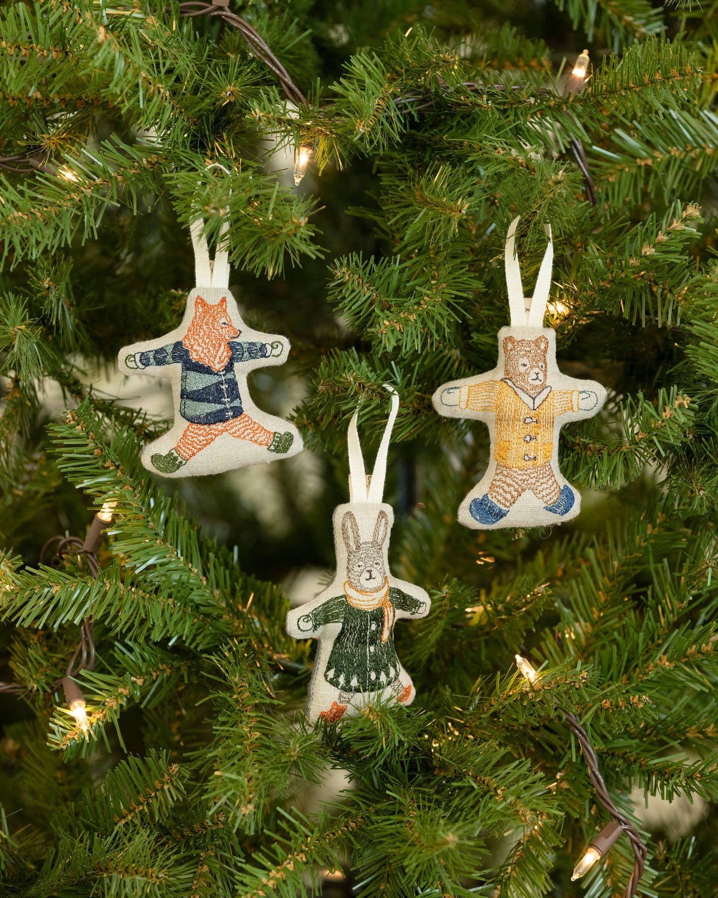 Snow Angel Bunny Ornament