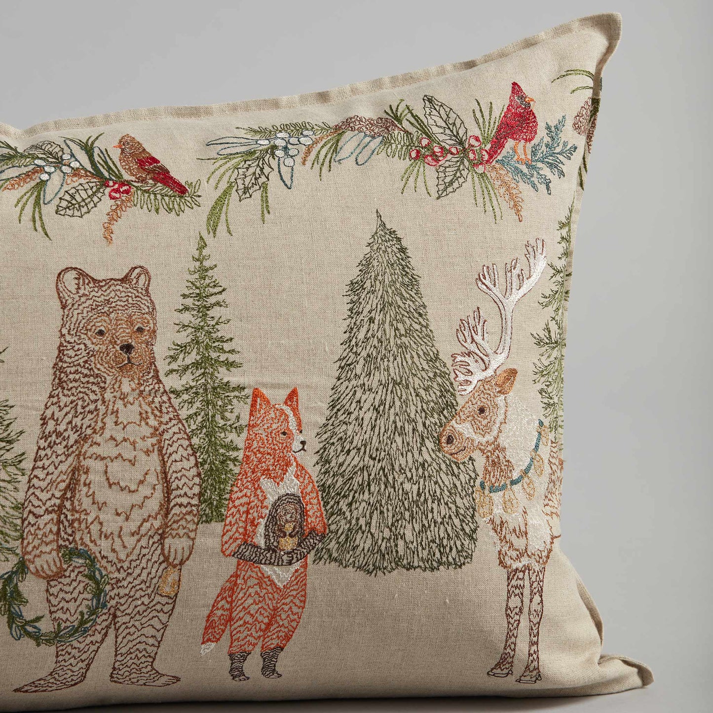 Christmas Cheer Lumbar: Pillow Cover with Insert