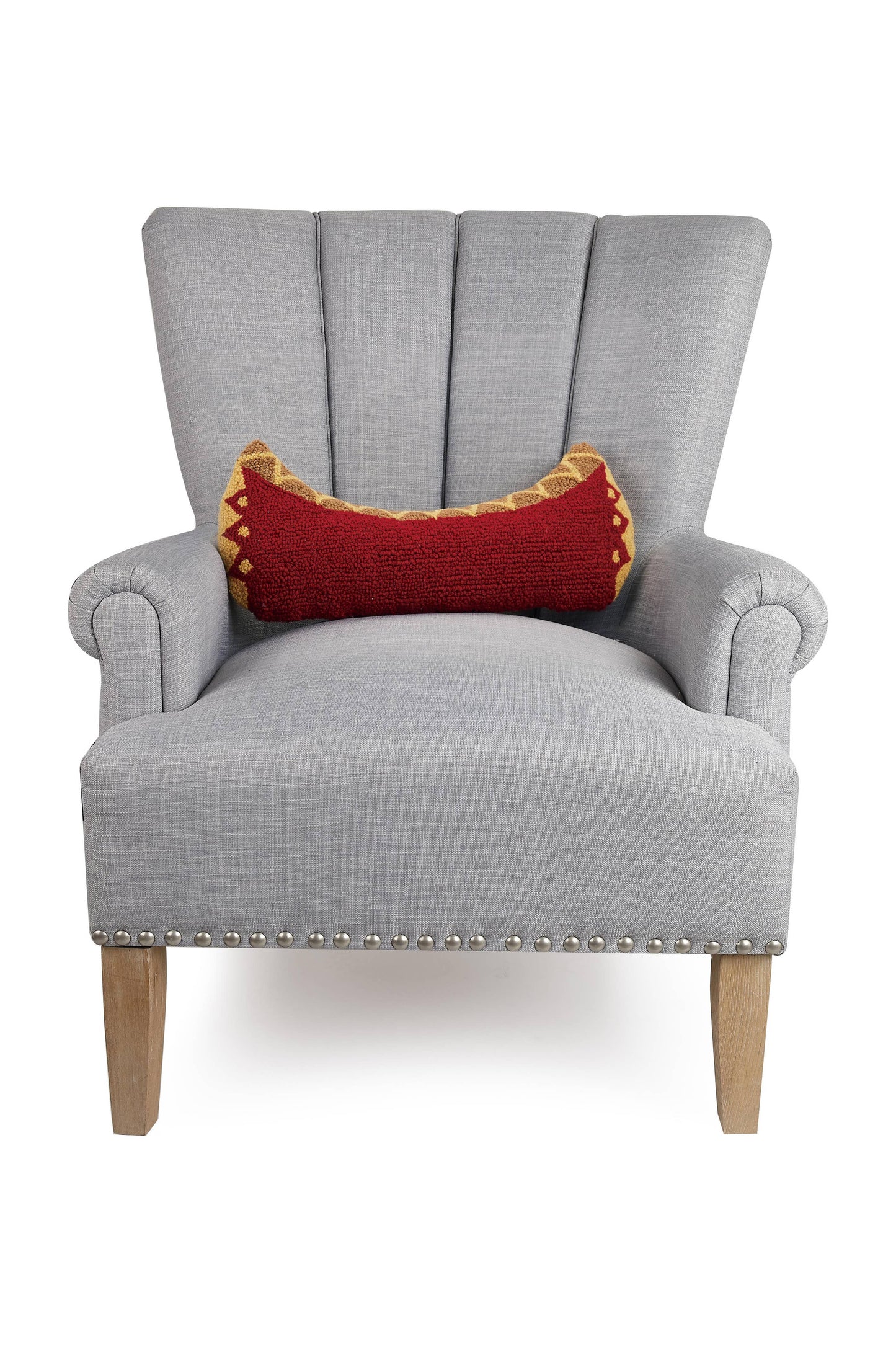 Vintage Camp Inspired Canoe Pillow