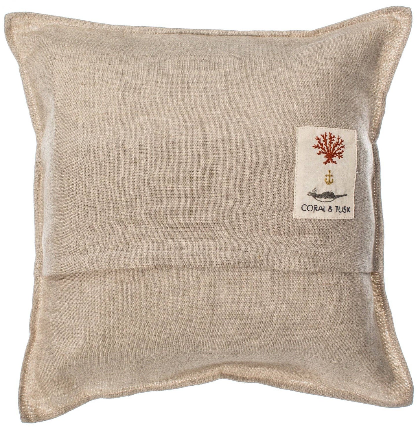 Fox with Ferns Pocket Pillow: Pillow Cover with Insert