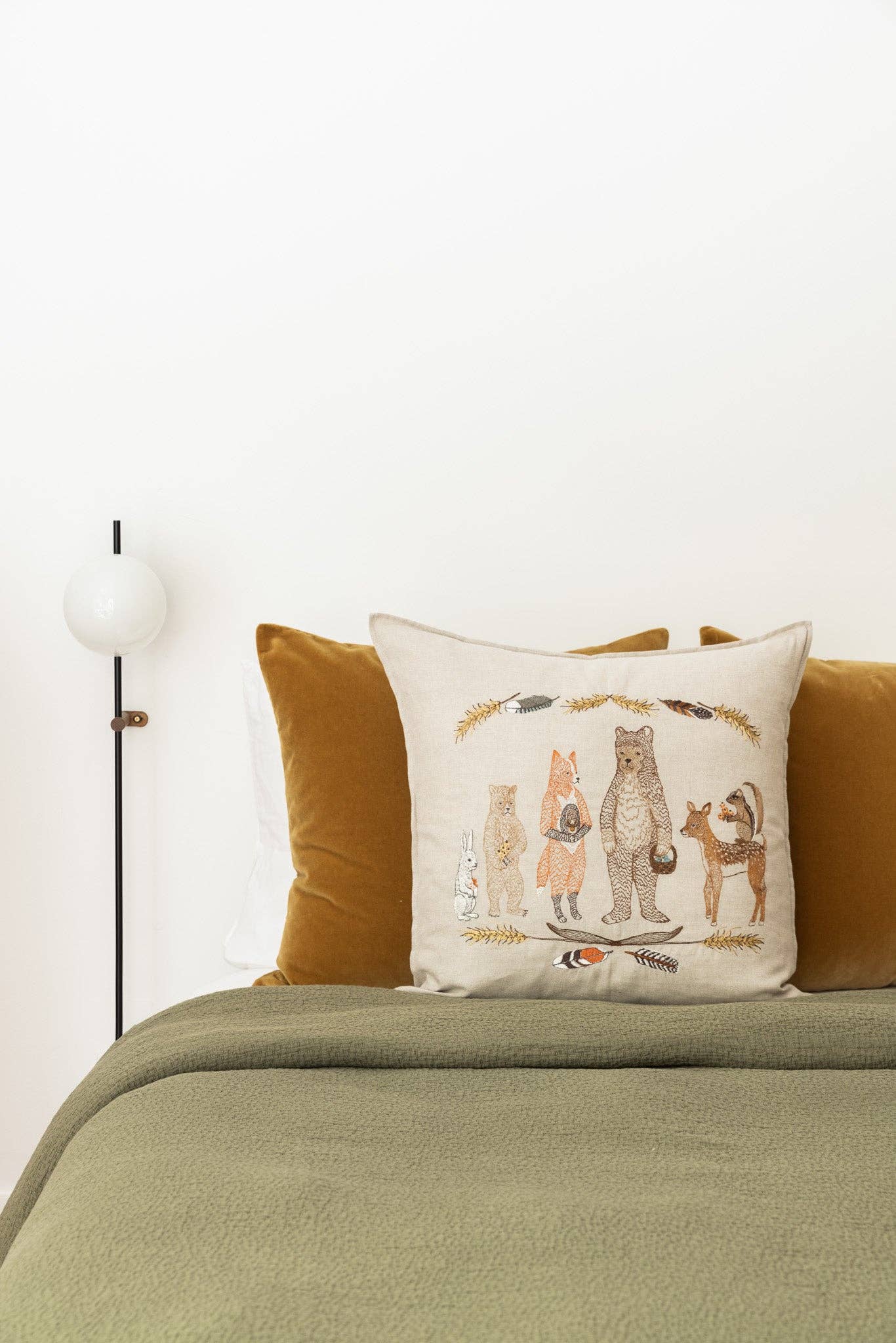 Woodland Welcome Pillow: Pillow Cover with Insert