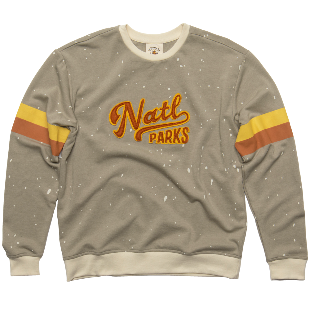 National Parks Banded Arm Sweatshirt