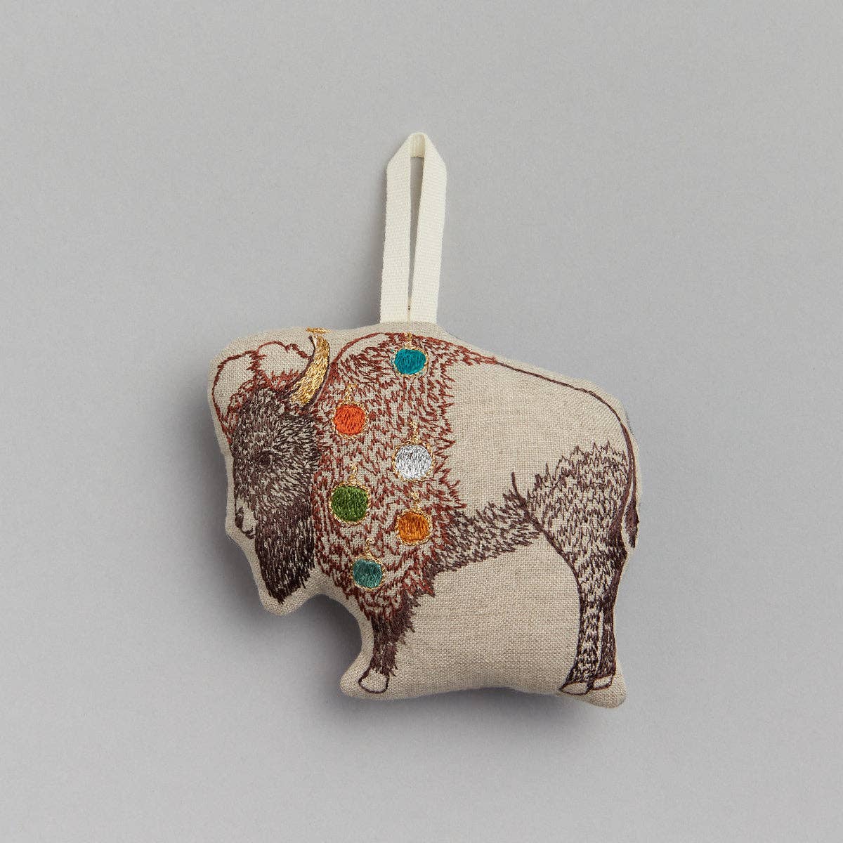 Bison with Ornaments