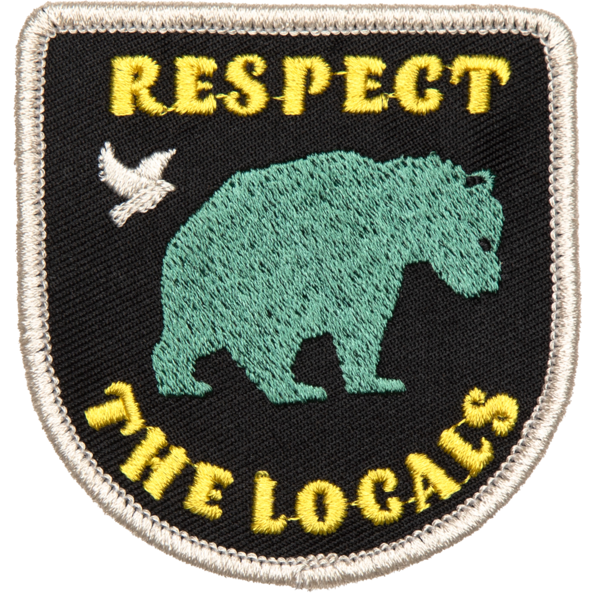 Respect the Locals Embroidered Patch
