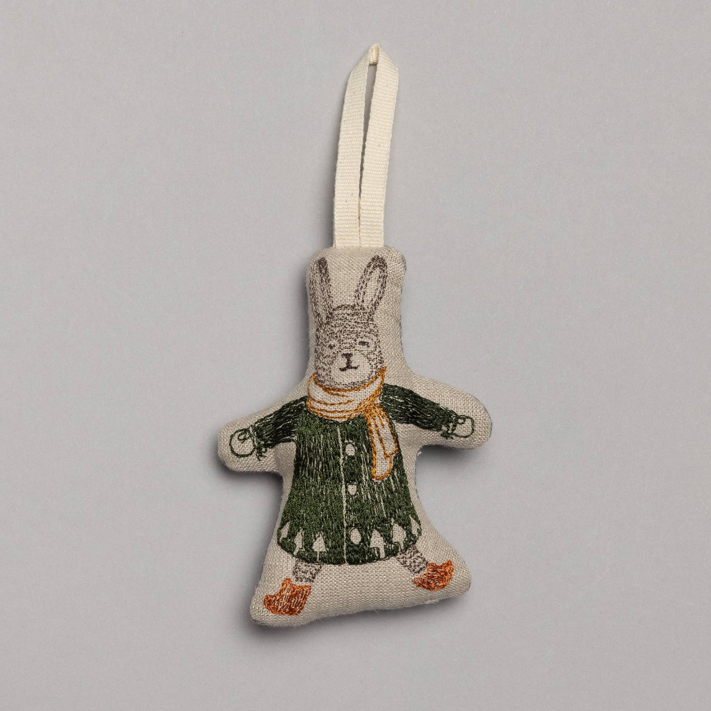 Snow Angel Bunny Ornament