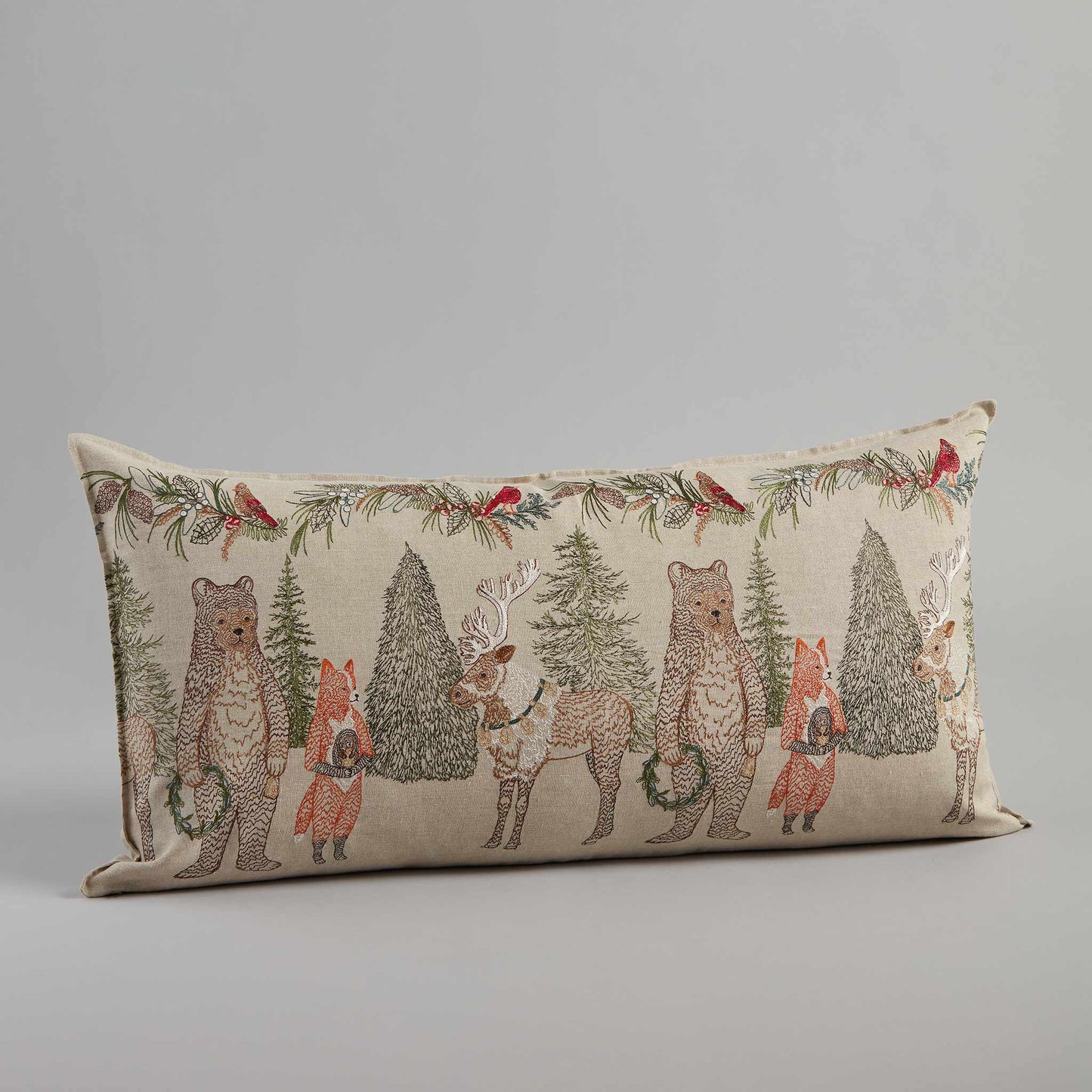 Christmas Cheer Lumbar: Pillow Cover with Insert