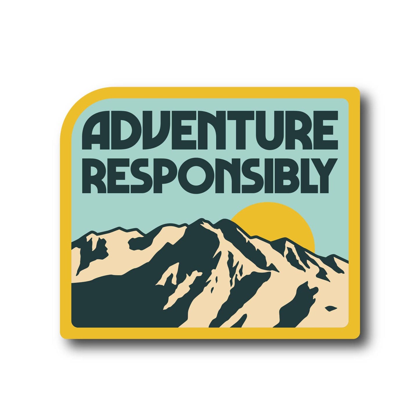 Adventure Responsibly Sticker