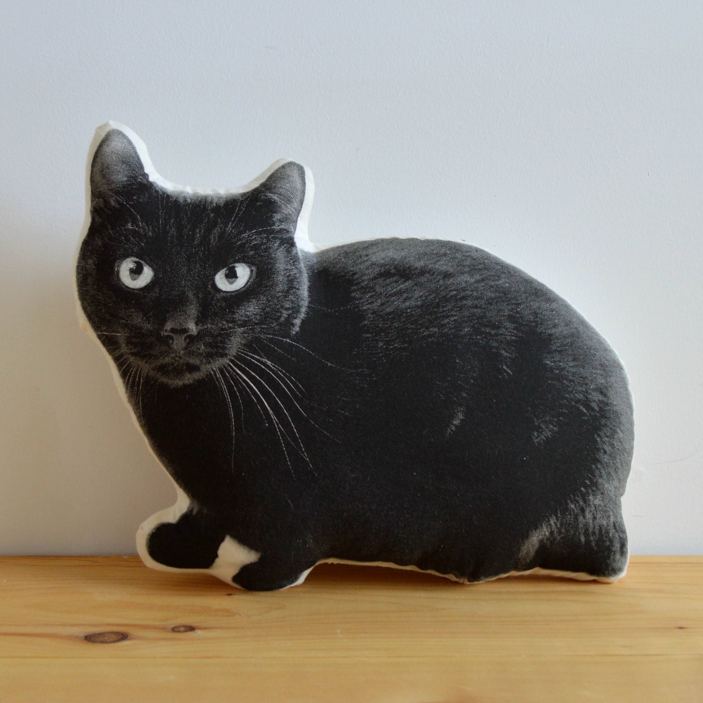 Bo Cat Bo Bo Black Cat Pillow – Hike House