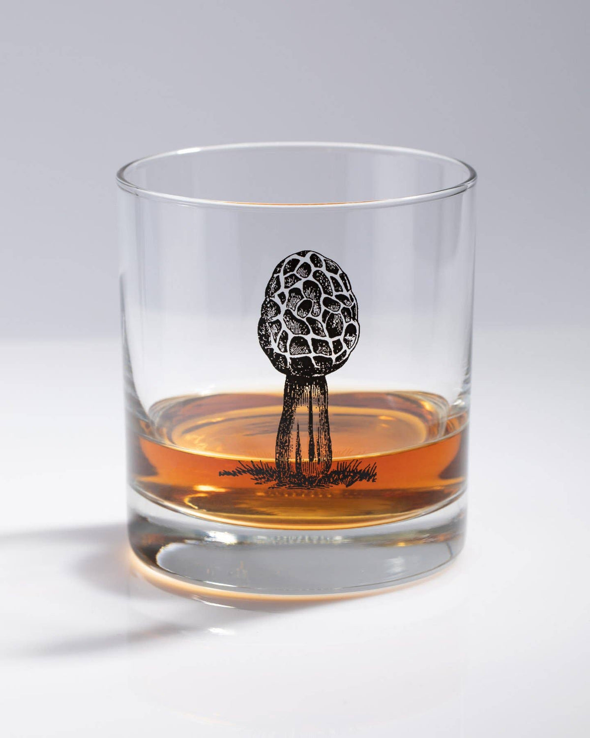 Morel Mushroom Candle/Cocktail Glass