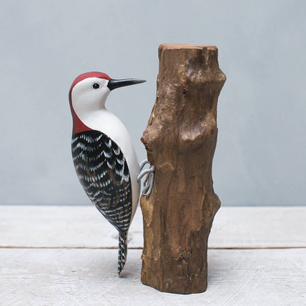 Hand Carved Woodpecker