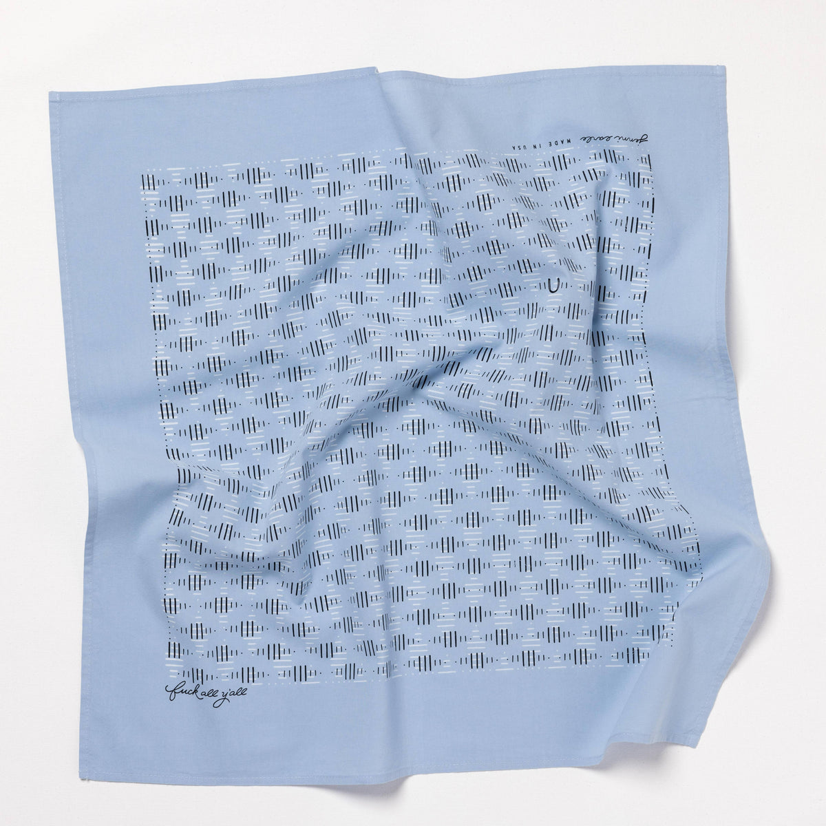 “Fuck All Y'all” Handmade Bandana