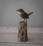 Hand Carved Wren