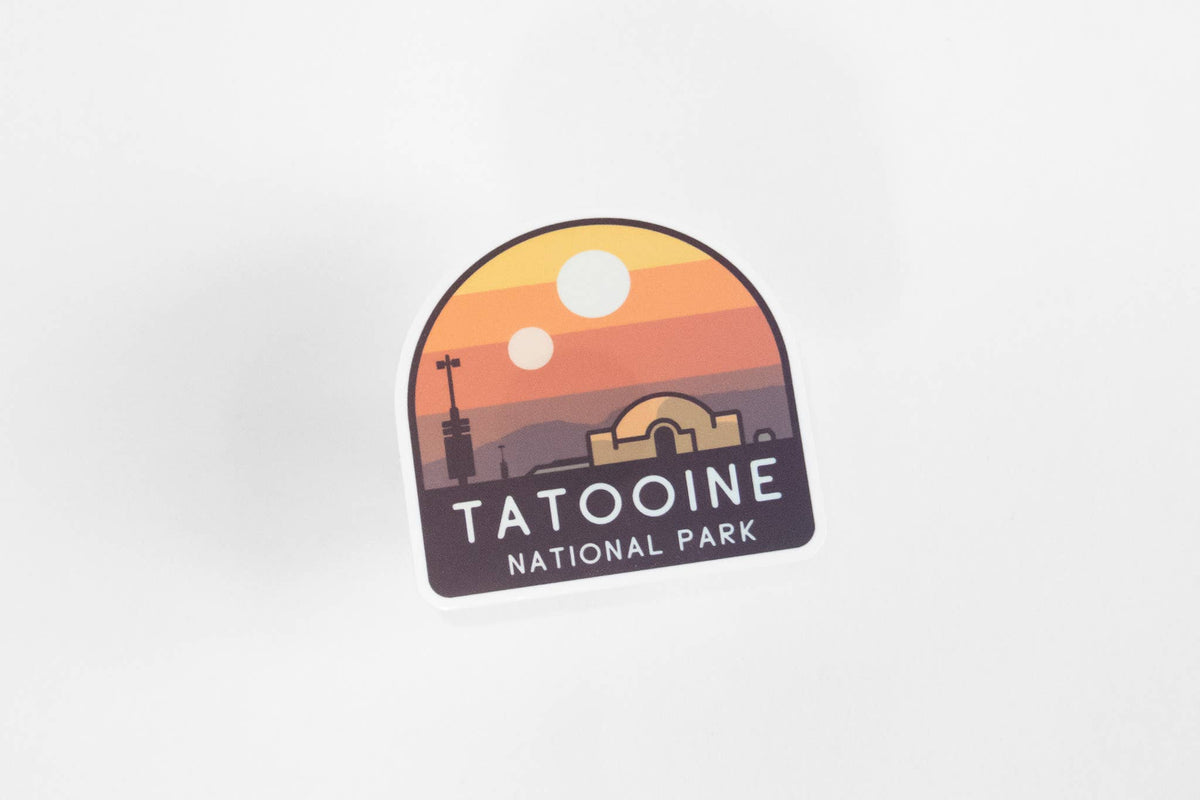 Star Wars National Parks Stickers