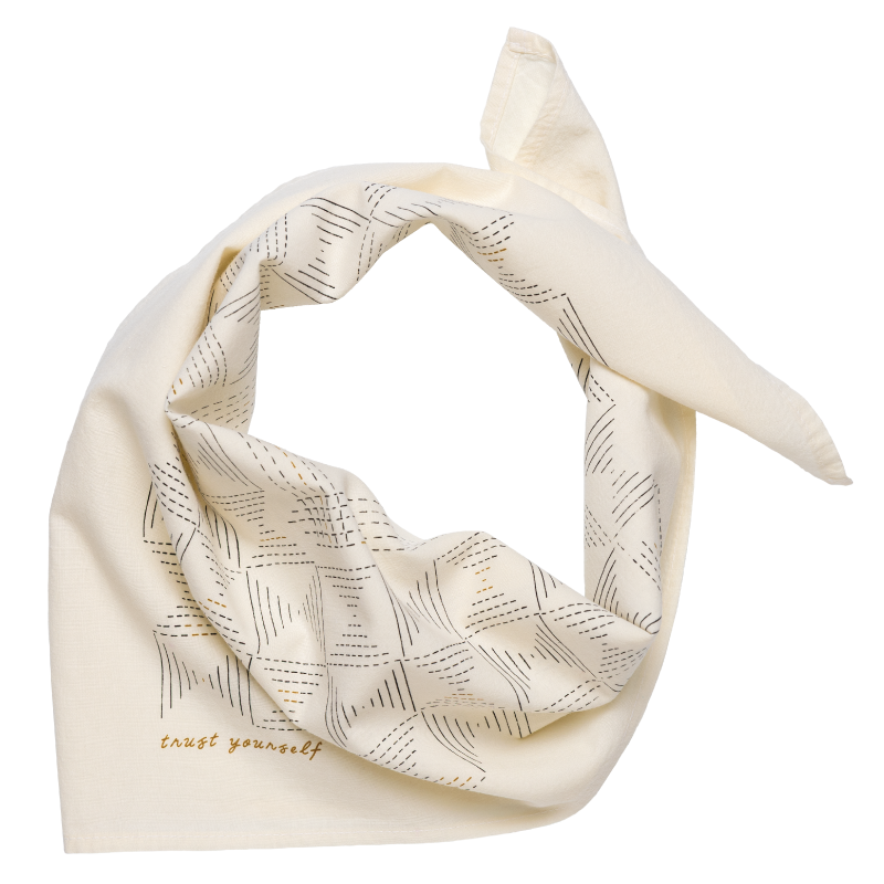 “Trust Yourself” Cotton Bandana