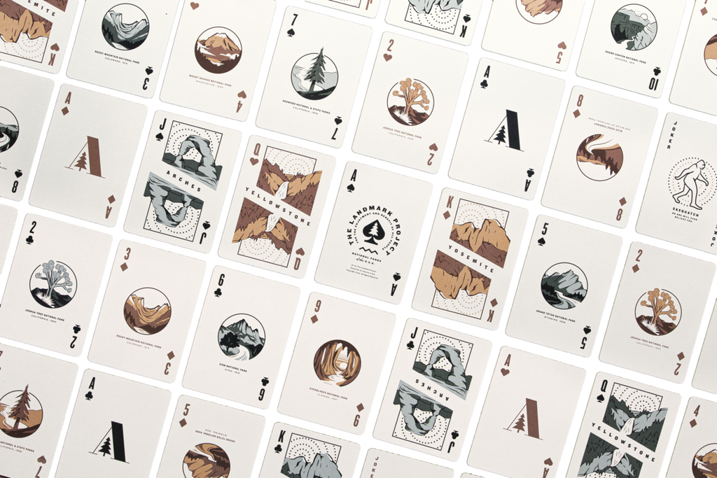 National Parks Playing Cards
