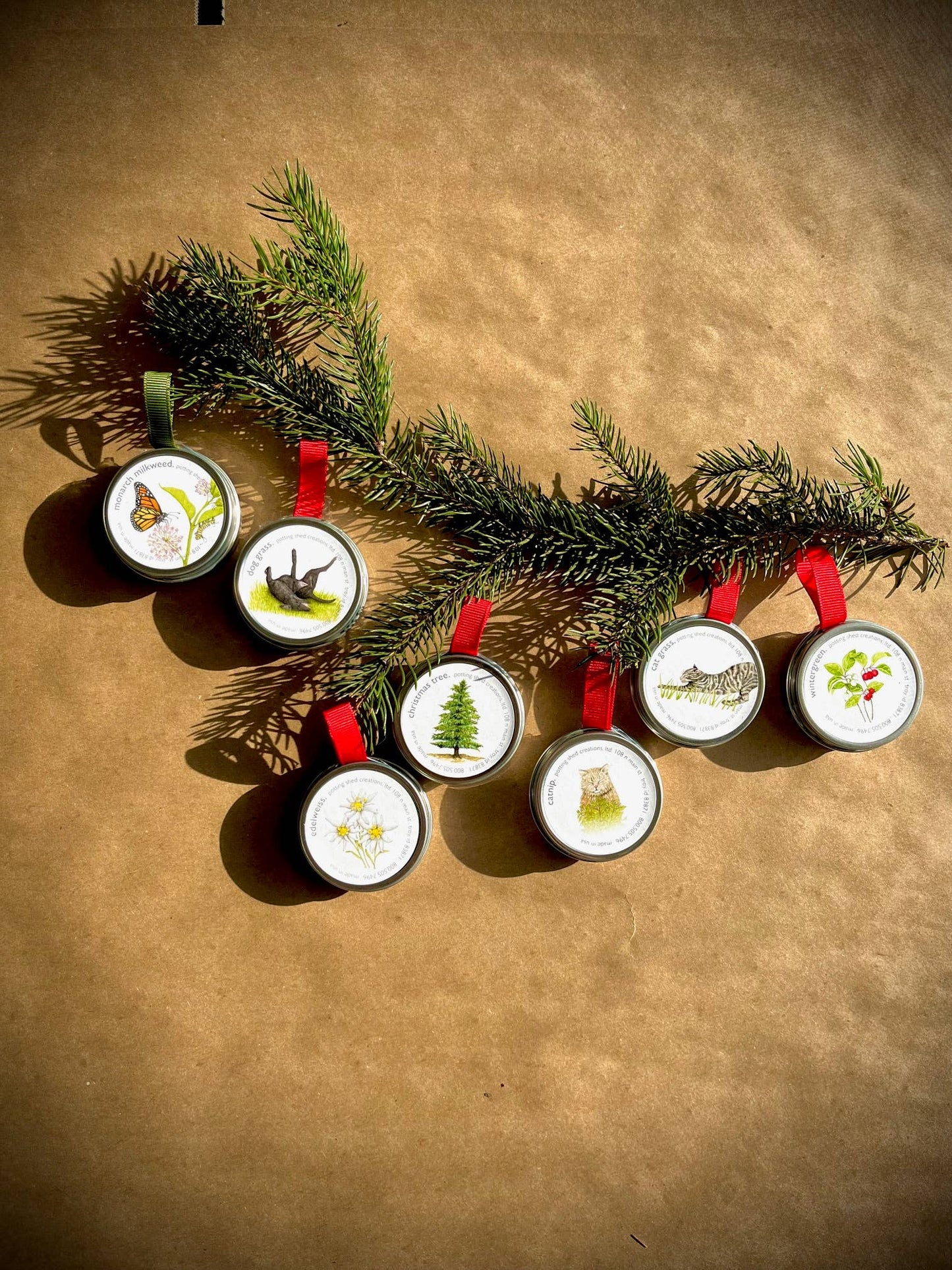 Garden Sprinkle Ornaments