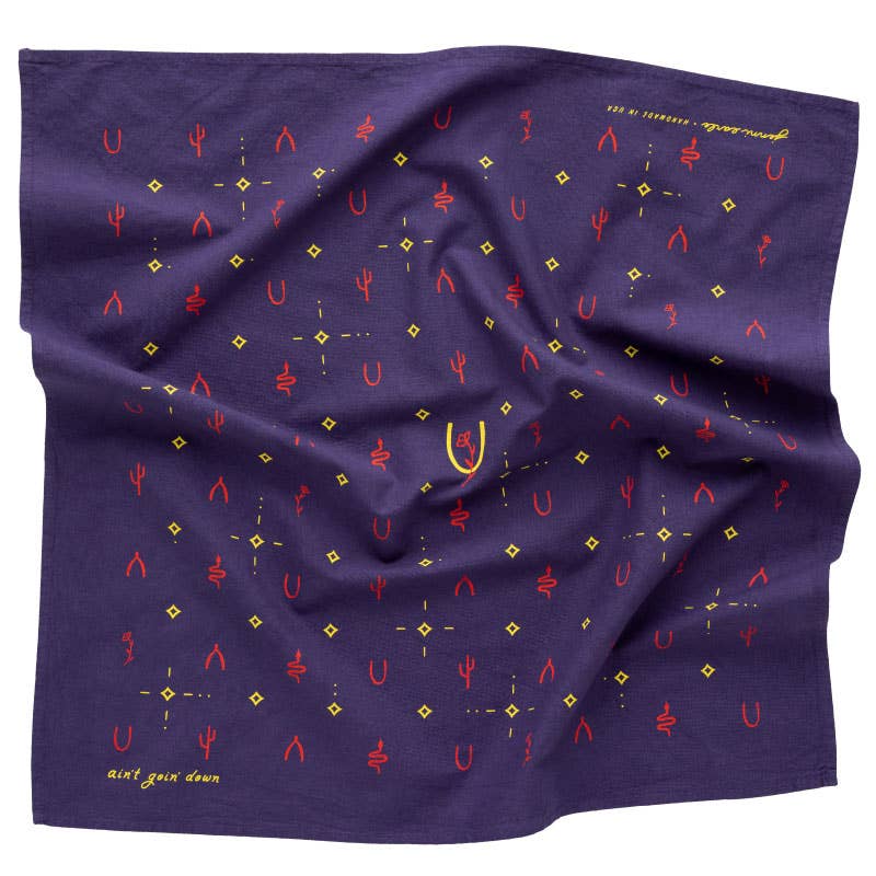 Ain’t Goin’ Down” Cotton Bandana