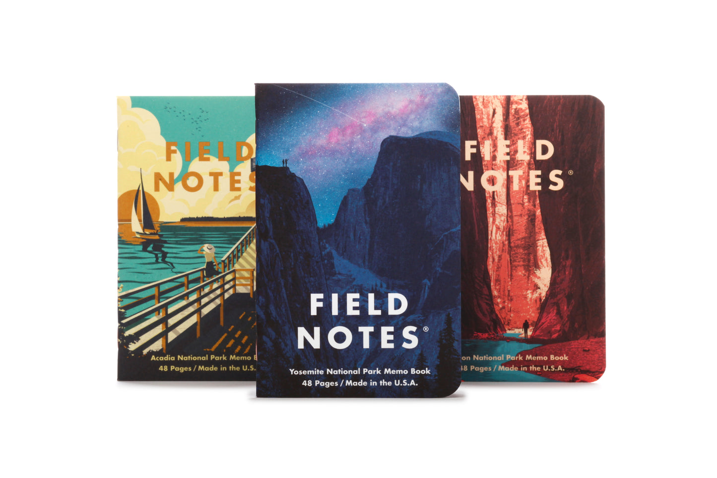 America's National Park Field Notes 3-Pack