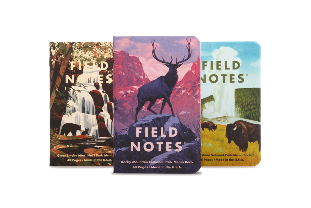 America's National Park Field Notes 3-Pack