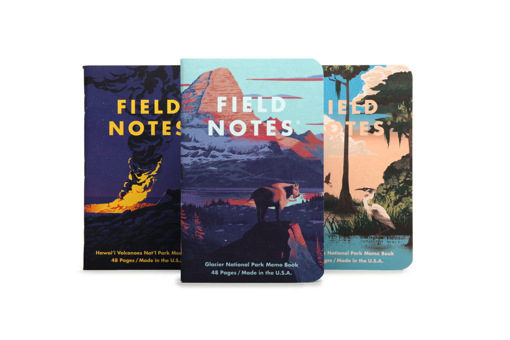 America's National Park Field Notes 3-Pack