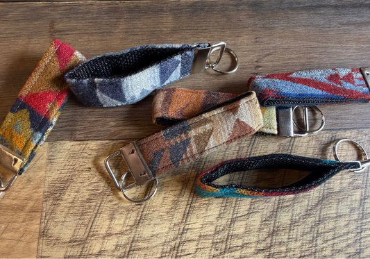Handcrafted Pendleton Keychains