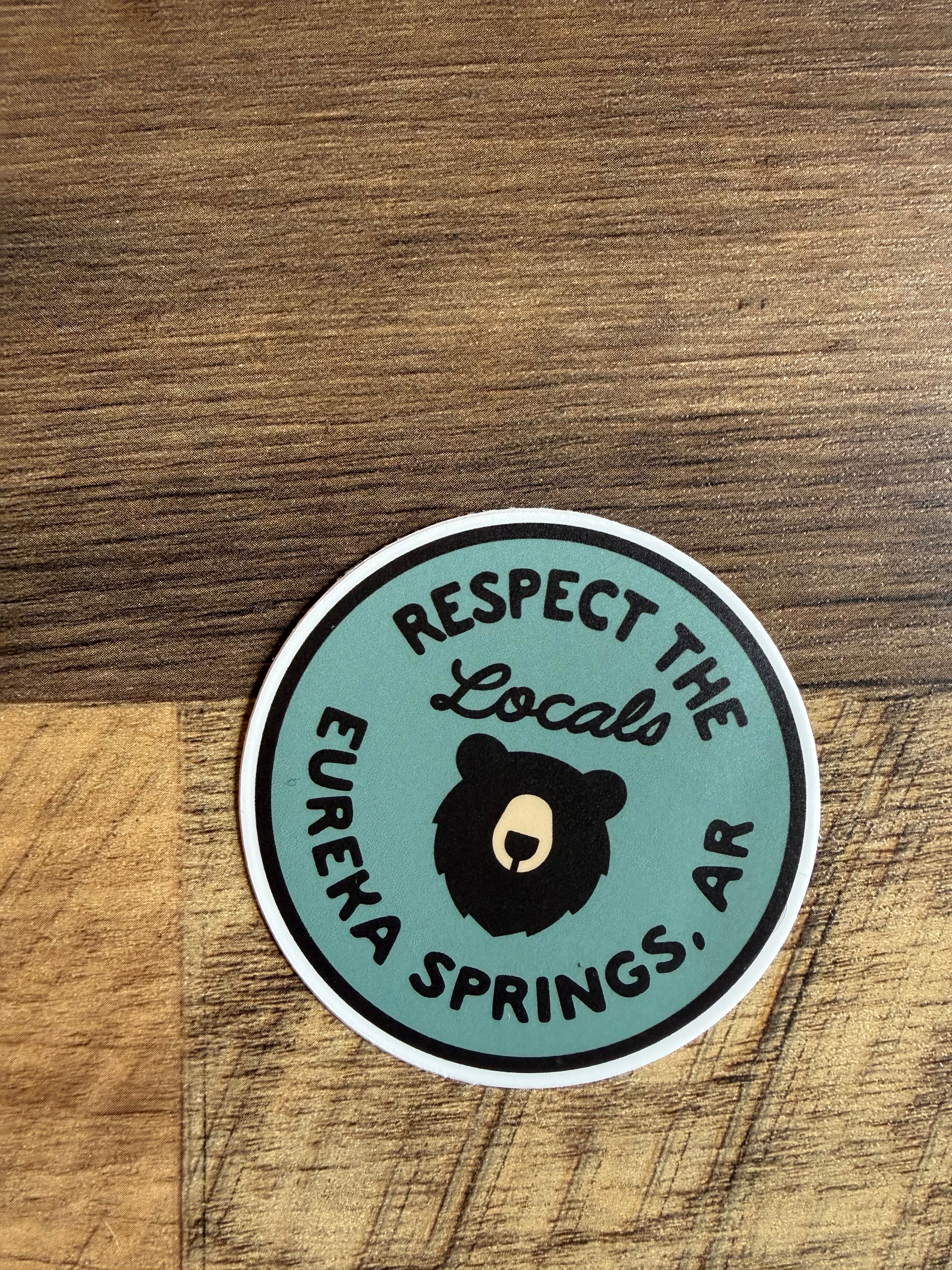 Respect The Locals Sticker