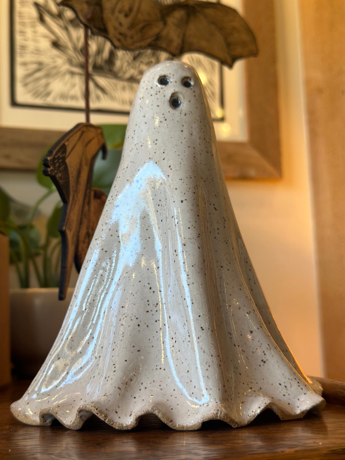 Handmade Ceramic Ghost