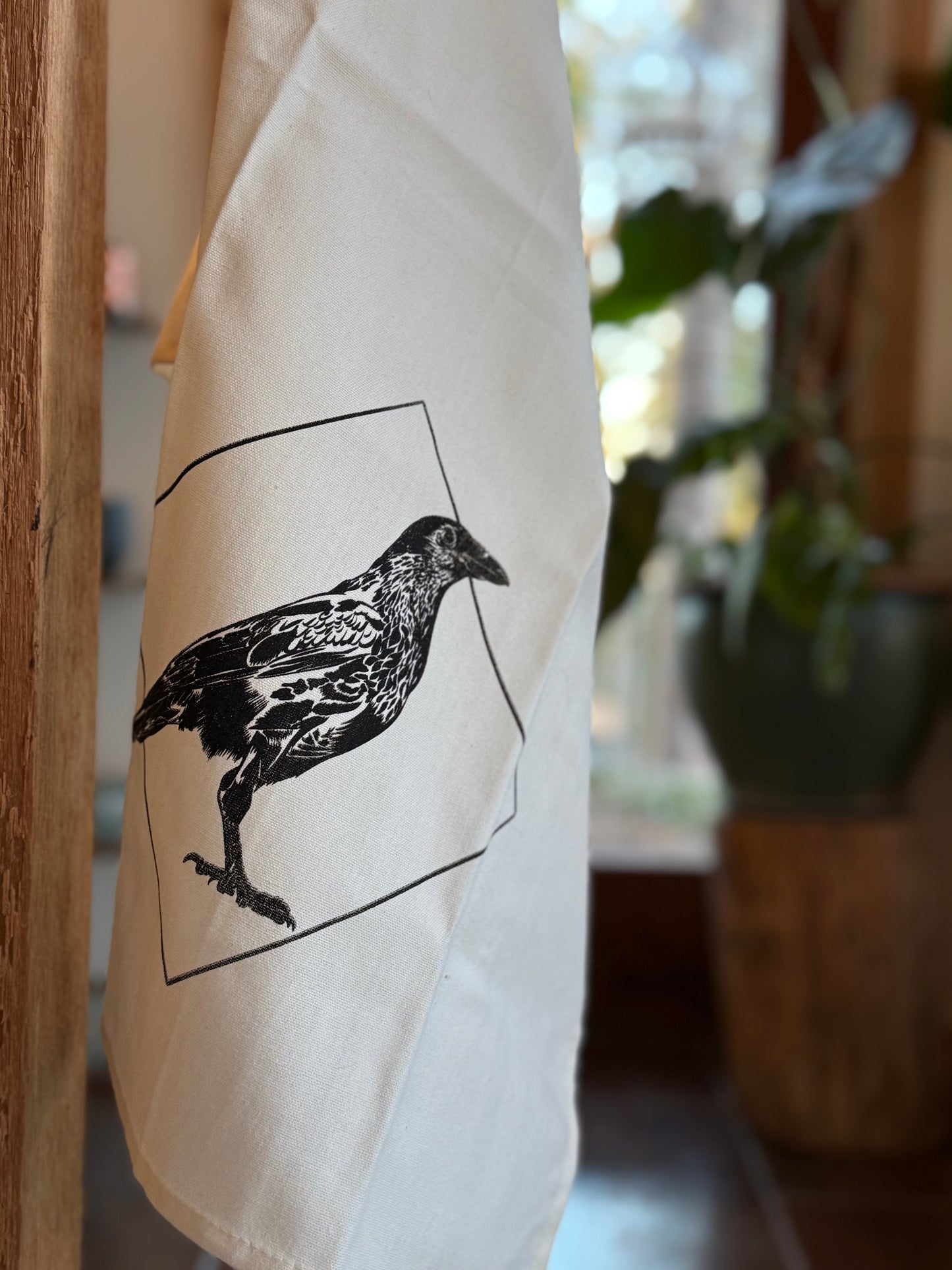 Hand printed tea towels