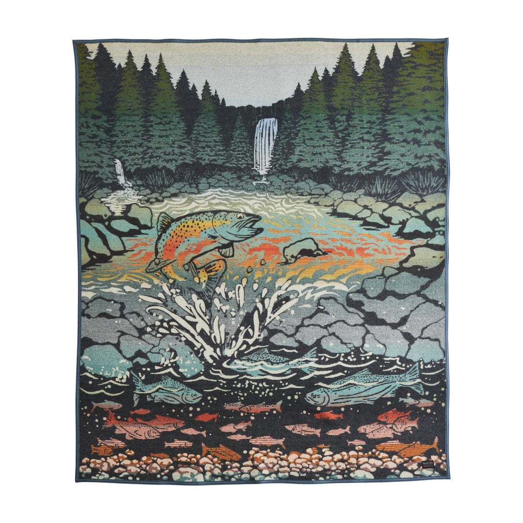 Pendleton Salmon Falls Blanket Robe
