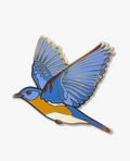 Enamel Bird Pins That Give Back