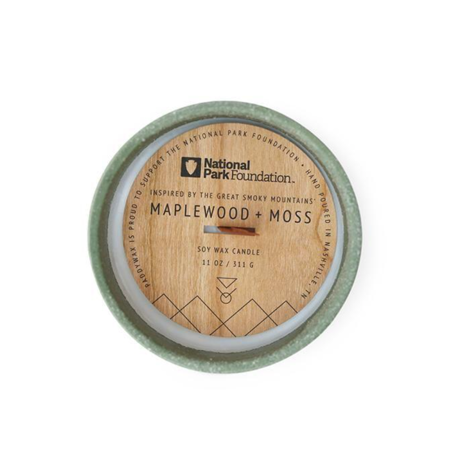 National Parks + Paddywax 11oz. Woodwick Candle