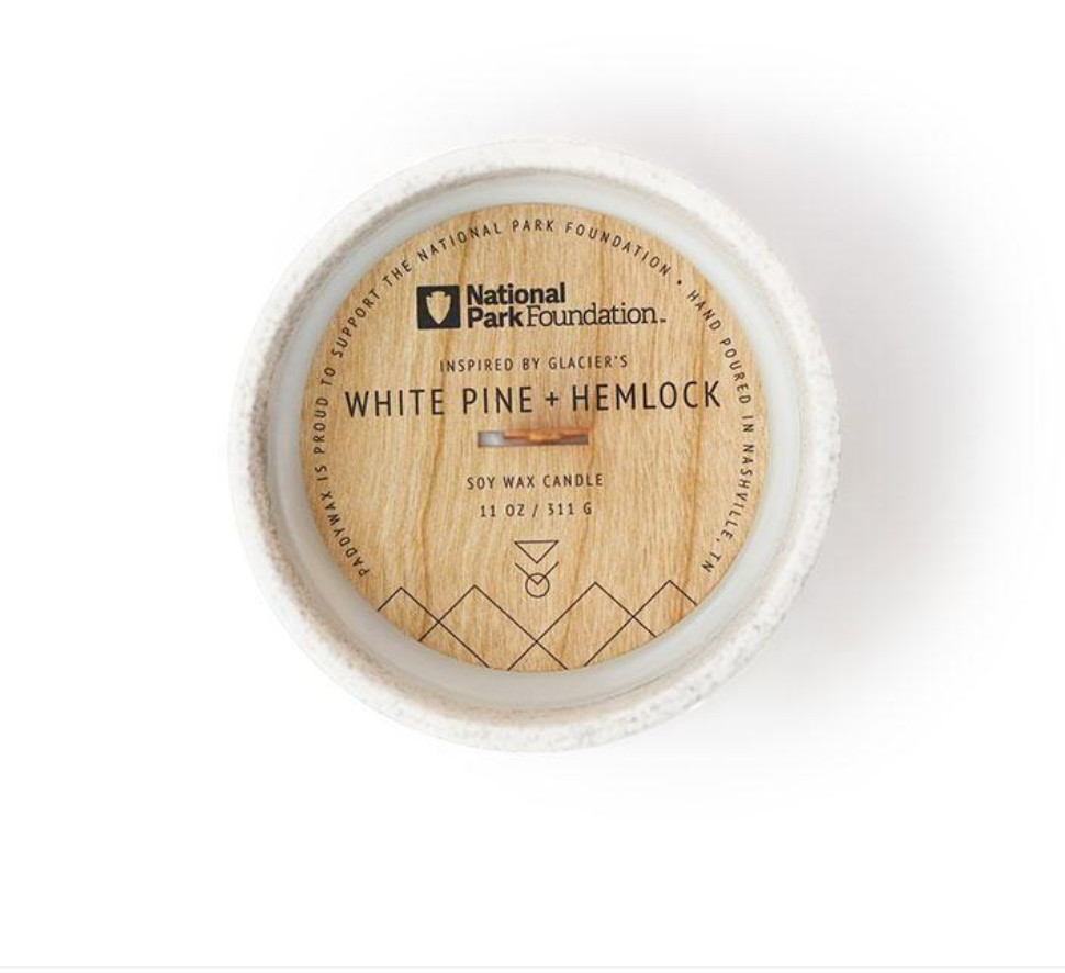 National Parks + Paddywax 11oz. Woodwick Candle