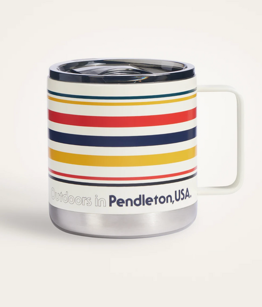 Pendleton Insulated Mug with Retro Strips