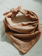 Hand Embroidered Hand Dyed Bandanas