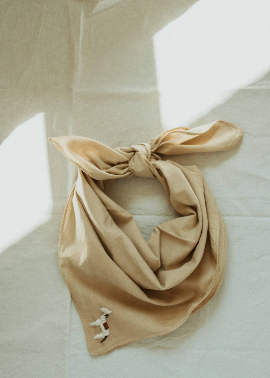 Hand Embroidered Hand Dyed Bandanas