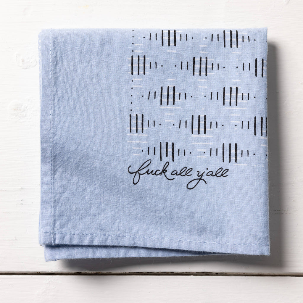 “Fuck All Y'all” Handmade Bandana