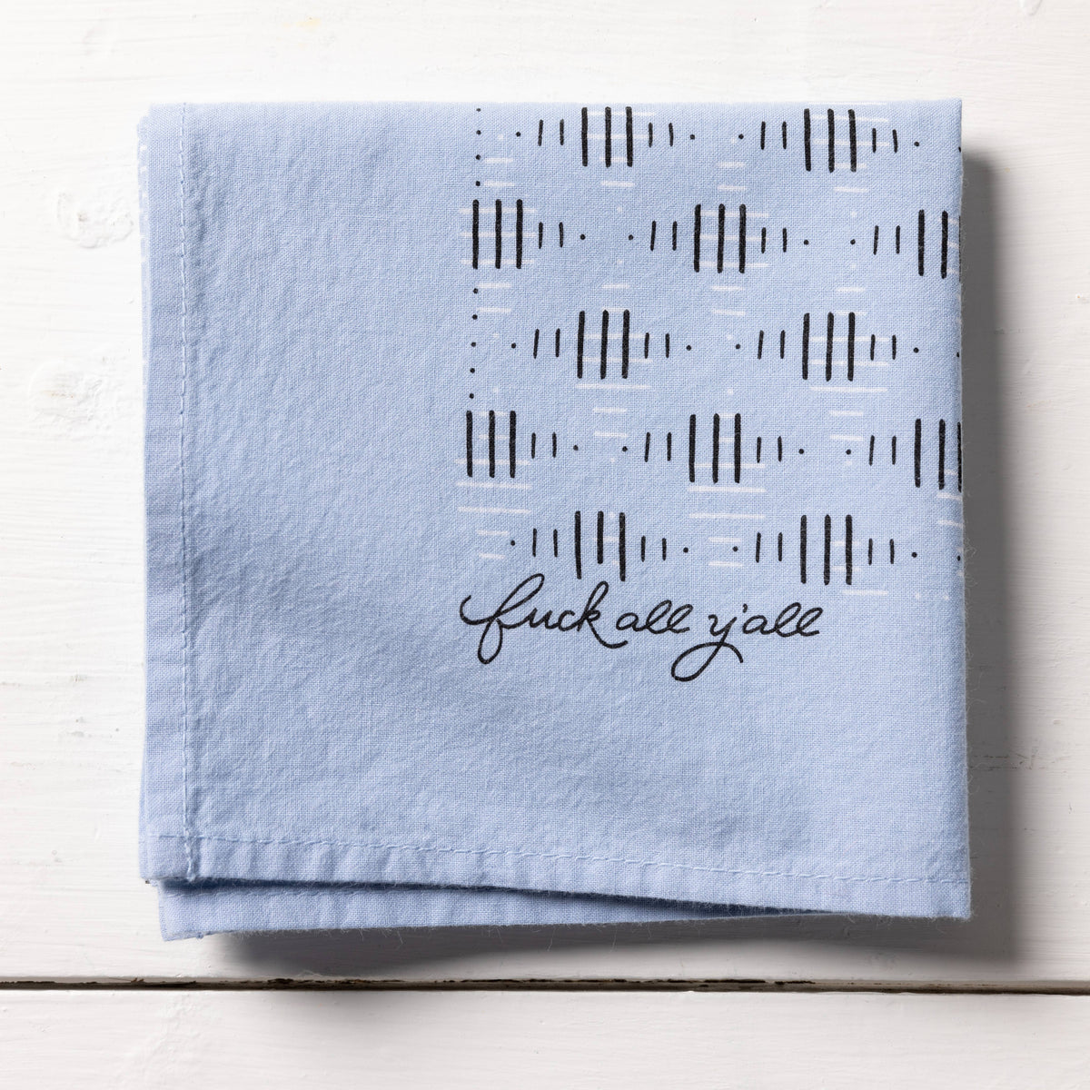 “Fuck All Y'all” Handmade Bandana