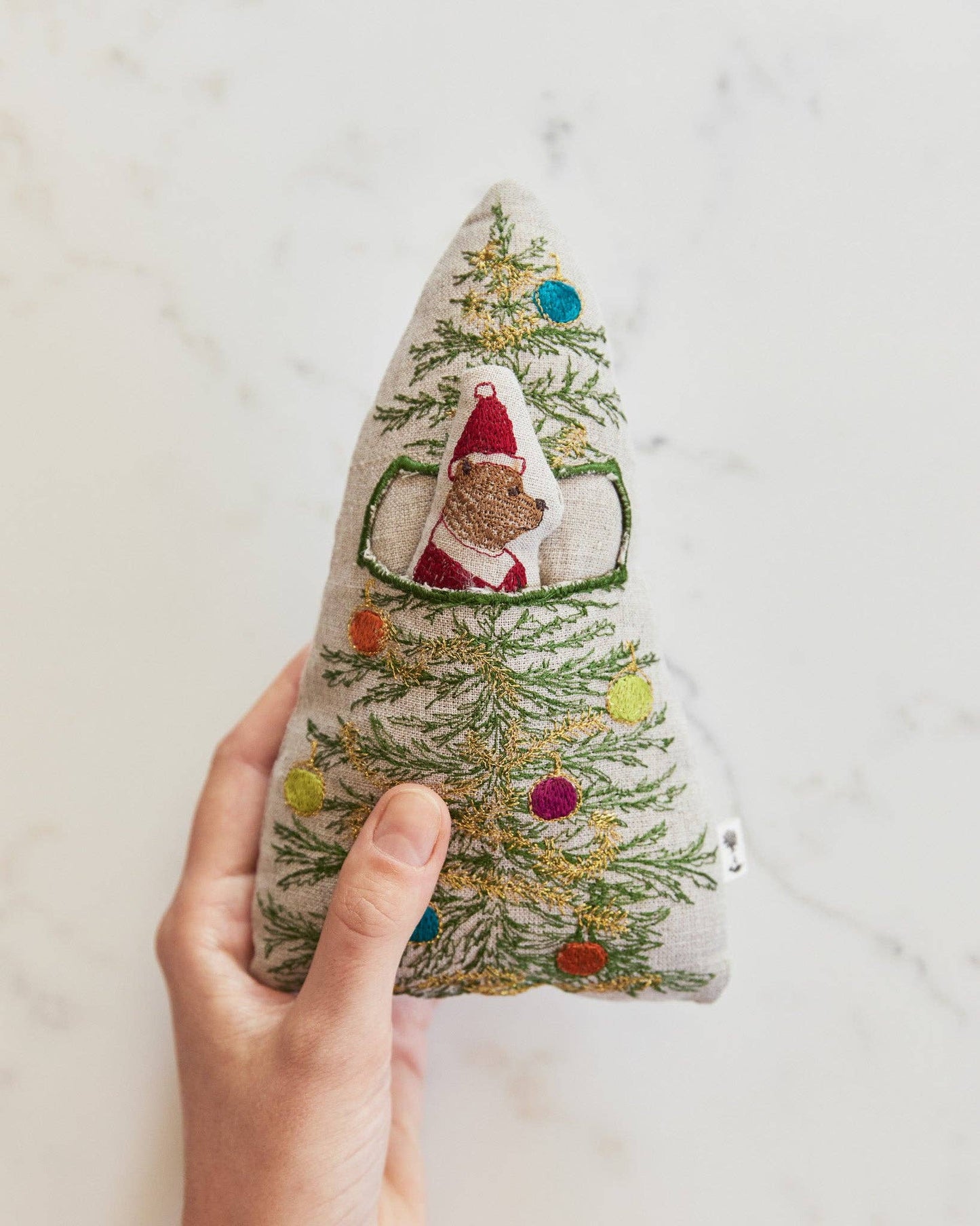 Embroidered Pocket Christmas Tree