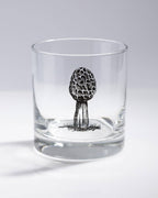 Morel Mushroom Candle/Cocktail Glass